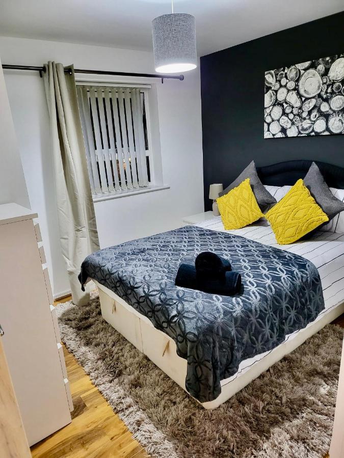 Modern & Stylish Apartment - Whyte Place Salford Manchester Exteriör bild